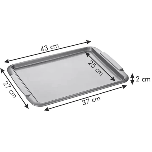 Противень для выпечки Tescoma Delicia GOLD 43x27 см золотое (623512): Крышка Нет