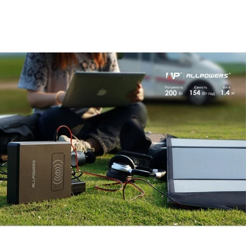 Аккумулятор портативный ALLPOWERS AP-SS-002 - 41600mAh3.7V(154WH) (1/6): Емкость аккумулятора, Вт/ч 154