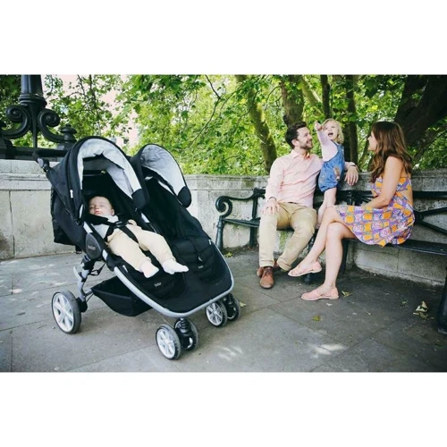 Прогулочная коляска BRITAX-ROMER B-AGILE DOUBLE Cosmos Black: Пол ребенка мальчик, девочка