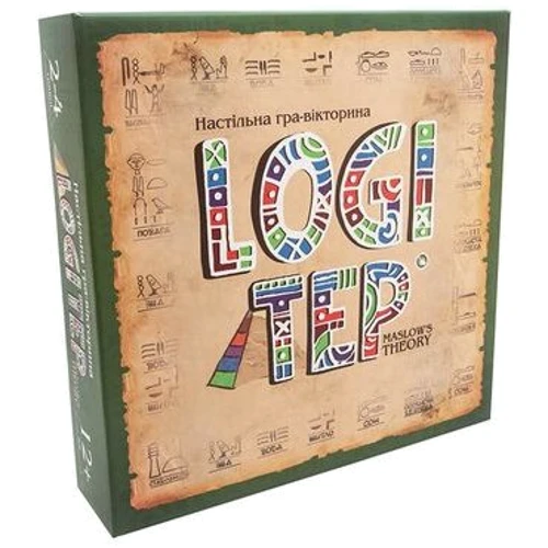 Настольная игра Strateg Logi tep на украинском языке (30269)
