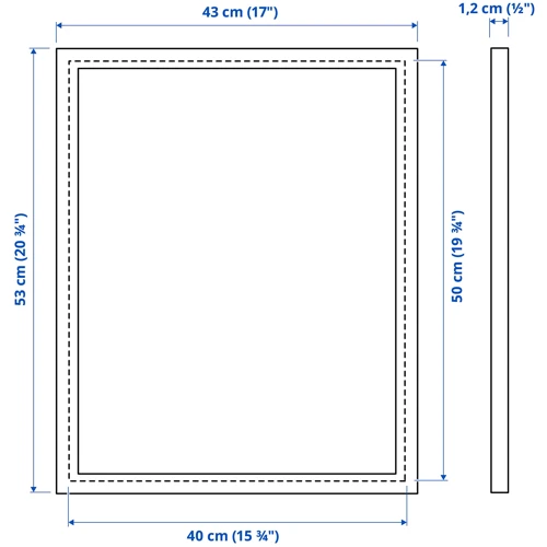 Рамка ІКЕА FISKBO 40х50 см (50295655): Виробник Ikea
