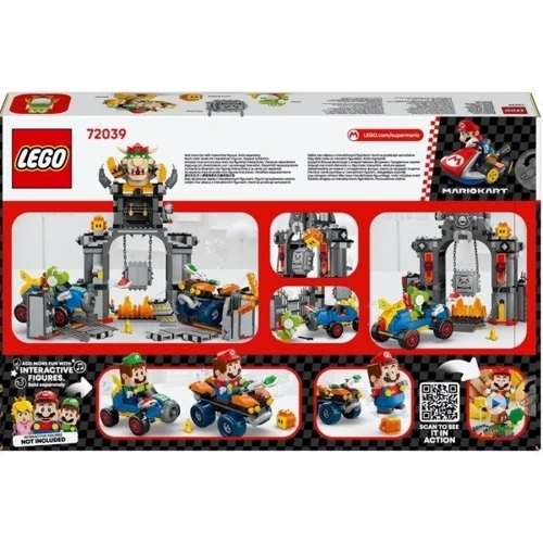 Конструктор LEGO Super Mario Mario Kart – Bowser и его замок (72039) фото 6