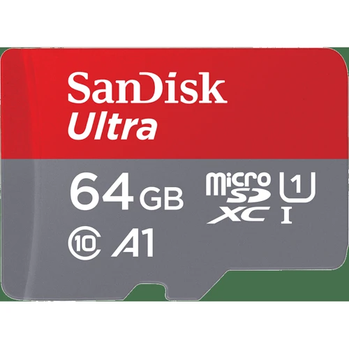 Карта памяти SanDisk 64GB microSDXC Class 10 UHS-I U1 A1 Ultra (SDSQUAR-064G-GN6MN)