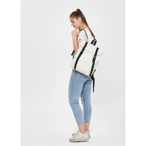 Женский рюкзак Sambag RollTop Milton молочный (24211011): Пол Женский