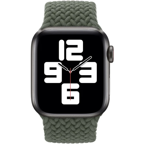 Аксесуар для Watch Apple Braided Solo Loop Inverness Green Size 4 (MY6N2) for Apple Watch 38 / 40mm: Виробник Apple