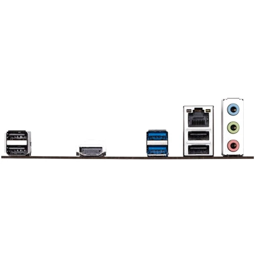 GIGABYTE H610M K DDR4: Разъемы на задней панели HDMI, Ethernet RJ-45, USB 3.2 Gen 1, USB 2.0