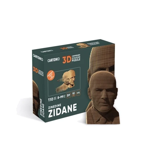 Картонный конструктор Cartonic 3D Puzzle ZINEDINE