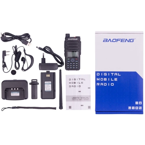 Цифровая Рация DMR Baofeng DM-1801: Степень защиты влагозащищенный