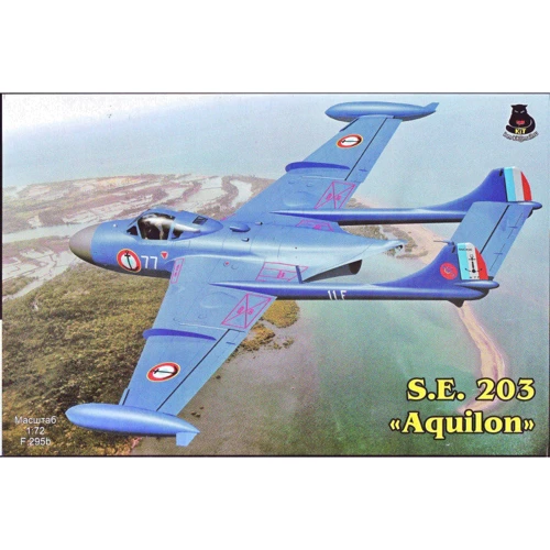 Морской реактивный истребитель IOM S.E.203 "Aquilon" IOM-F295b