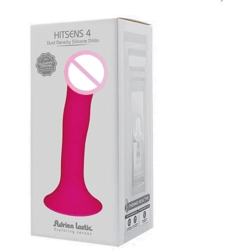 Дилдо с присоской Adrien Lastic Hitsens 4 Pink