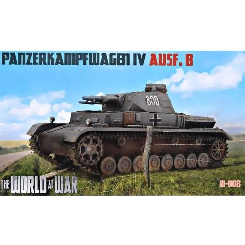 Модель IBG Models Средний танк Panzerkampfwagen IV Ausf. B (IBG-W008)