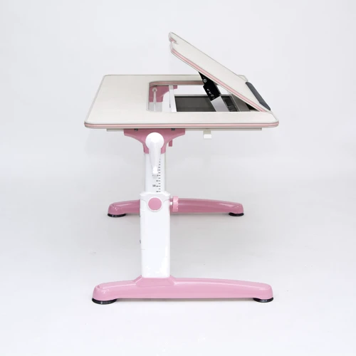 Парта SingBee Q-Assembly U Pink + Книжная полка SBS-610 (SBS-603-PK + SBS-610): Особенности Регулировка угла наклона столешницы, Регулировка высоты