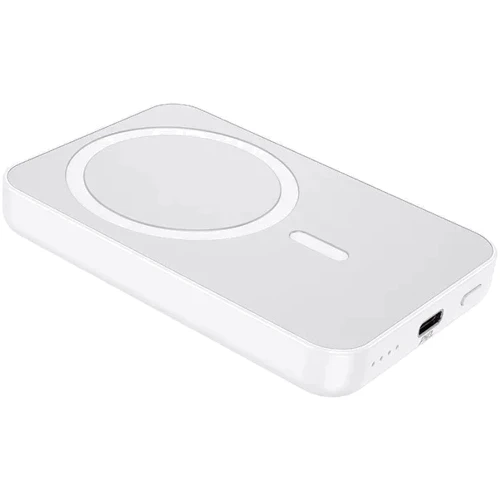 Внешний аккумулятор Hoco Power Bank 5000mAh J109 Easy MagSafe PD 20W White: Встроенный кабель нет