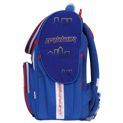 Ранец CLASS 9814 ProStreet, 34x27x14см: Тип Для средней школы