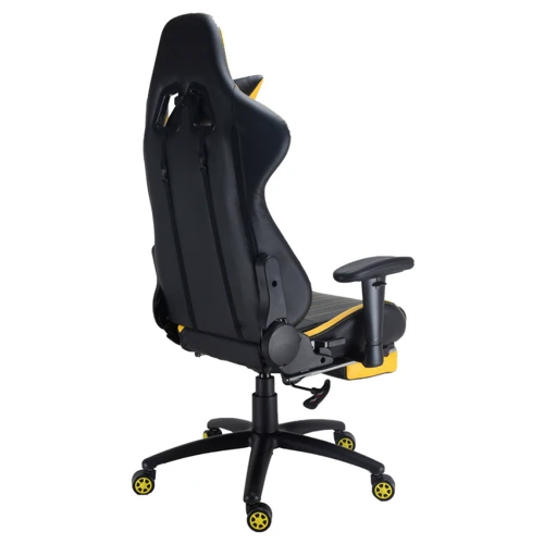 Кресло GT Racer X-2534-F Black/White фото 2