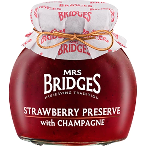 Конфітюр "Полуниця З Шампанським" 340 Г, Mrs Bridges (WT4647)