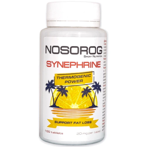 Жироспалювач Nosorog Nutrition Synephrine 100 tablets