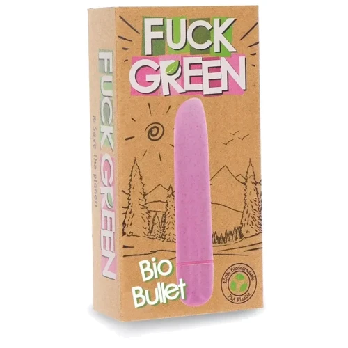 Вибропуля Fuck Green Bio Bullet Рink