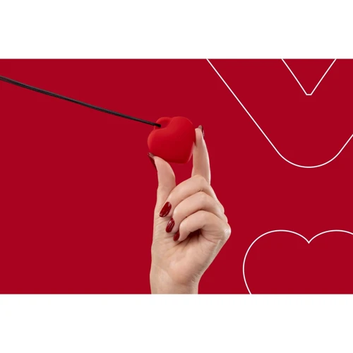 Мини-вибратор FairyGasm PleasureStone red