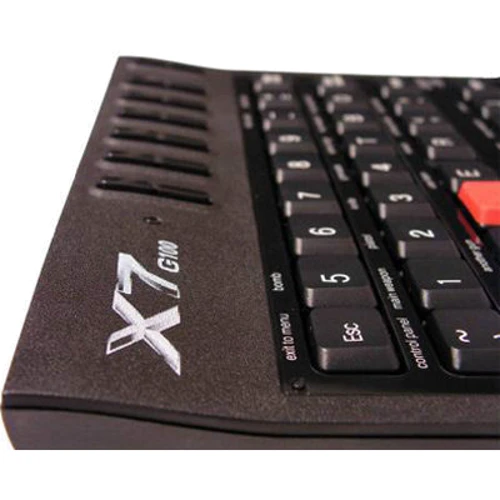 Клавиатура A4Tech Bloody X7-G100: Тип клавиатуры игровая