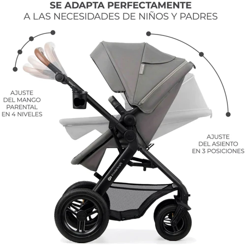 Универсальная коляска 3 в 1 Kinderkraft Moov 2 Air Light Gray (KSMOOV02LGR3000) фото 24