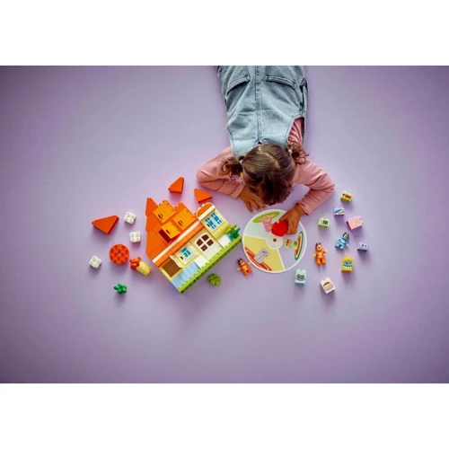 Конструктор LEGO DUPLO Bluey Семейный дом Блуи с игрой на запоминание (10459)