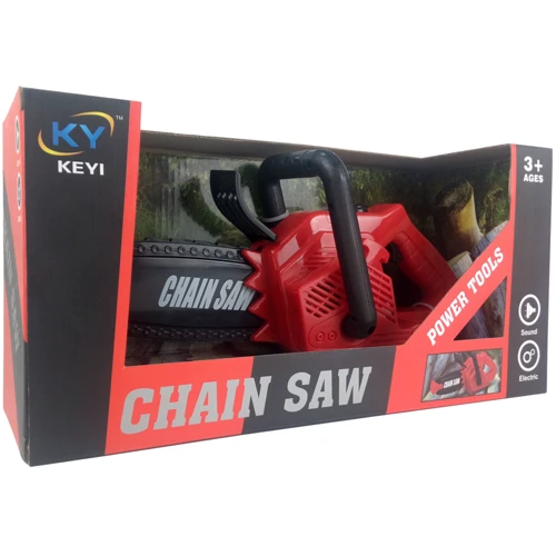 Іграшкові інструменти Tool Set - бензопила електрична з звуком (KY1068-109) фото 4