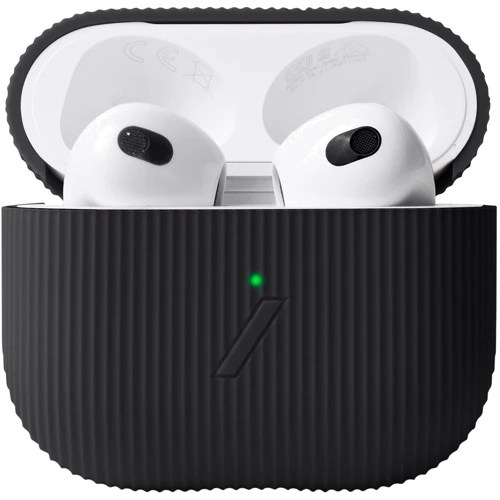 Чехол для наушников Native Union Curve Case Black (APCSE-CRVE-BLK-V2) for Apple AirPods 3 фото 1
