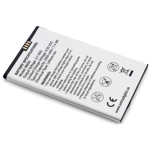 Аккумулятор ExtraDigital 2000mAh (BM20) for Xiaomi Mi2 фото 3