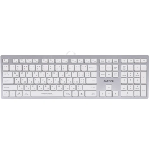 Клавіатура A4Tech FX50 USB White: Кількість клавіш 104