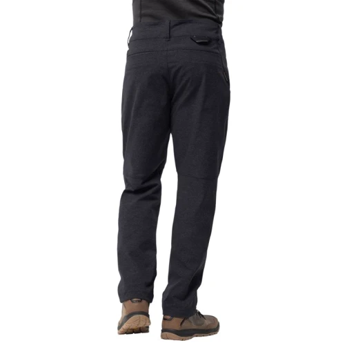 Брюки Jack Wolfskin Winter Travel Pants 1505231-6000 50 черные: Посадка Средняя талия