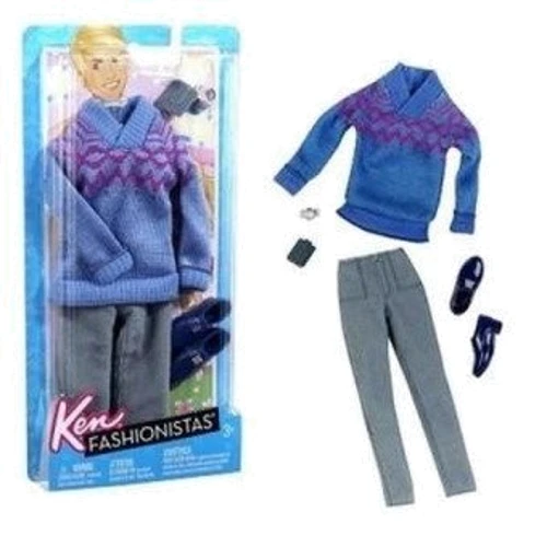 Mattel Одяг для Кена в ас. (4) (N8329)