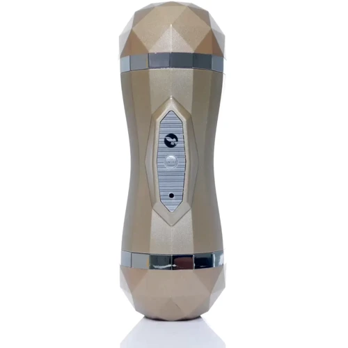 Мастурбатор с двумя входами и вибростимуляцией BOSS Vagina Double Delight 35 function USB, BS2600075
