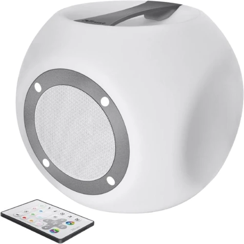 Акустика Trust Lara Wireless Bluetooth Speaker Multicolour Party Lights (22799): Цвет белый