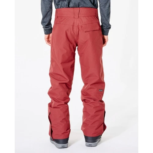Гірськолижні штани Rip Curl Base Snow Pant SCPBV4-4370 50 червоні: Склад Еластан, бавовна, поліестер, Віскоза