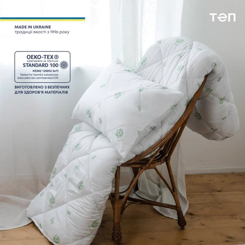 Одеяло ТЭП Dream Collection Bamboo 150х210 см (2000008650304): Наполнитель бамбуковое волокно