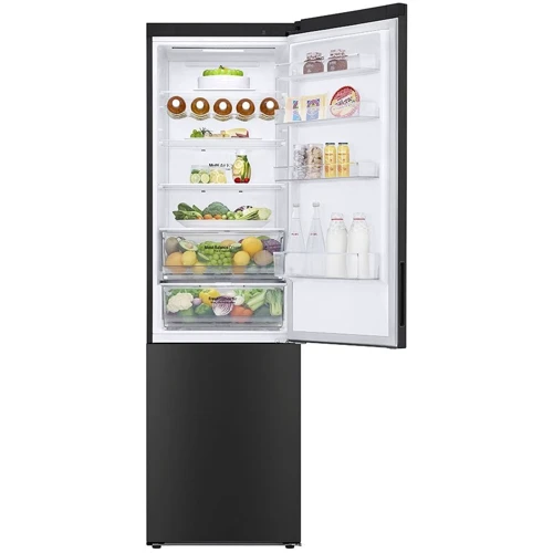 Холодильник LG GBB62BLFGC: Розміри 203x59.5x68.2 см (ВxШxГ)