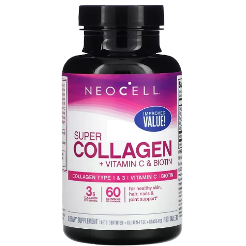 NeoCell Collagen + Vitamin C & Biotin Колаген + вітамін С та біотин 180 таблеток
