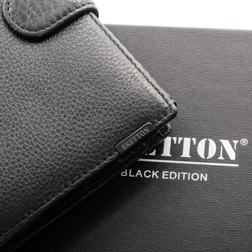 Мужской кошелек Bretton черный (208-3240 black): Пол Мужской