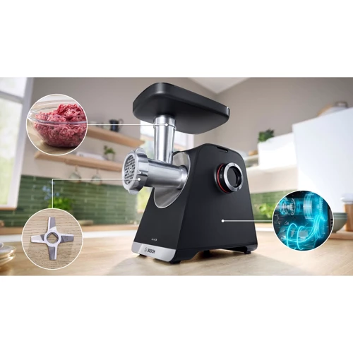 Мясорубка Bosch MultiPower Serie 6 MFWS650B: Максимальная мощность, Вт 2100