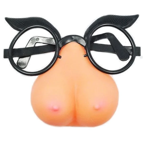 Еротичні окуляри Plastic Sexy Female Nose with Eye-glass