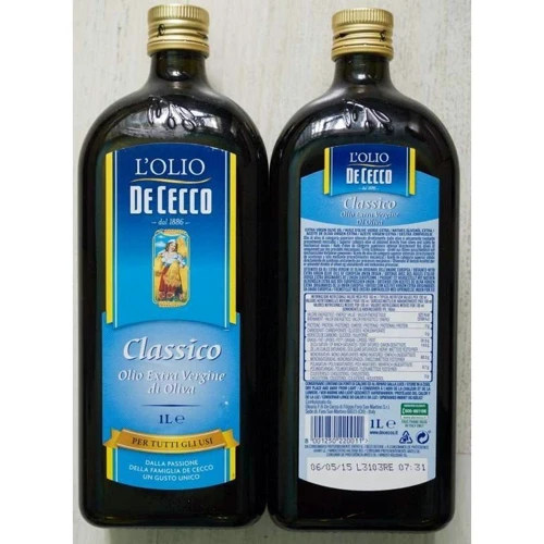 Оливкова олія De Cecco Extra Vergine Classico 1 л (DL3333): Об'єм 1 л