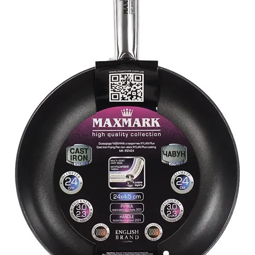 Maxmark 24 см (MK-IR2424): Тип сковороди традиційна