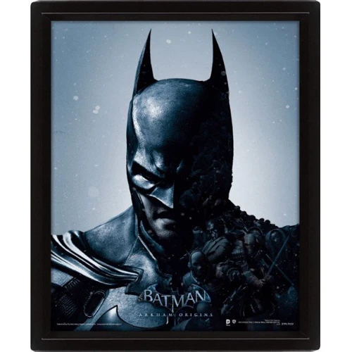 3D Постер Pyramid International Batman Arkham Origins (Batman / Joker) / Бетмен 23.5x28.5x4.5 см (EPPL71102)