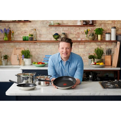Сковорода Tefal Jamie Oliver Home Cook 28 см (E3030656): Діаметр, см 28