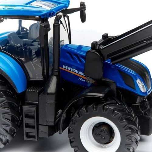 Модель Bburago серії Farm - Трактор NEW HOLLAND T7.315 із фронтальним навантажувачем: Матеріал металл