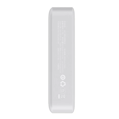 Внешний аккумулятор Baseus Power Bank 20000mAh Magnetic Wireless 20W Black (PPCX150001): Емкость батареи, мАч 20000