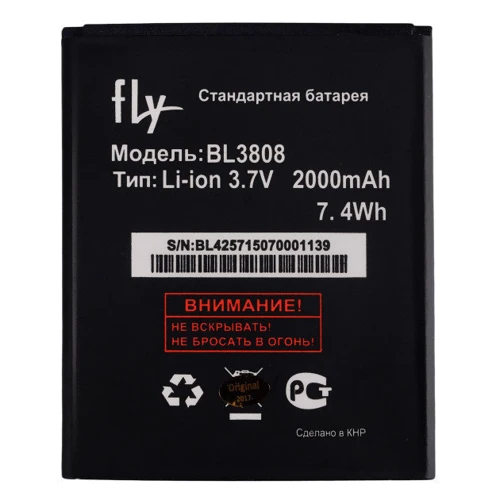 Акумулятор Fly 2000mAh (BL3808) for Fly IQ456