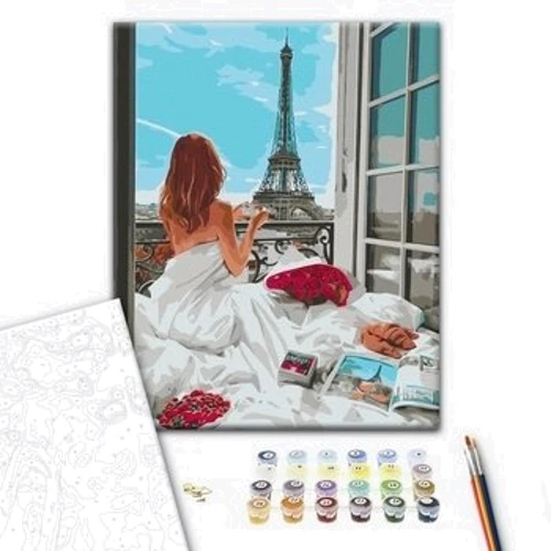 Картина по номерам Brushme Парижское утро 40x50 см (BS51628): Производитель Brushme