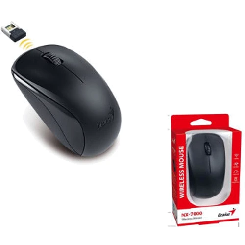 Мышь Genius NX-7000 Wireless Black (31030027400): Эргономика для правой руки